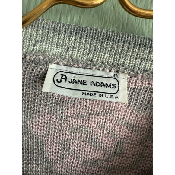 Vintage 90s Roses Sweater, Large - Picture 4 of 6